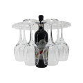 Amazon hot sales home decor acrylic 8 bottles wine glass holder rack